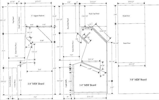 plans for mame cabinet